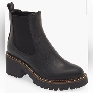 Nordstrom Miah water resistant Chelsea lug boot